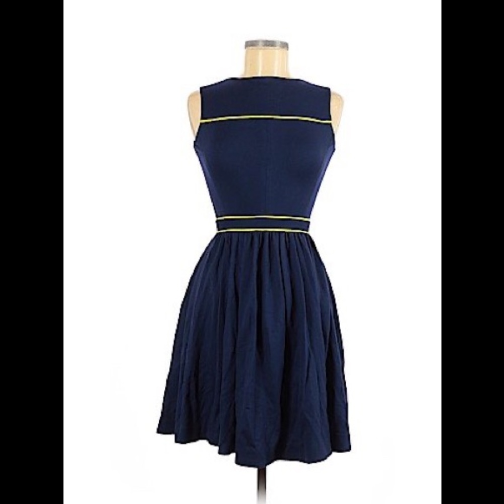JASON WU Fit & Flare Skater Casual Dress 2 - Picture 2 of 3